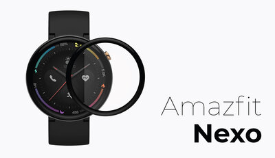 Sticlă de protecție 3D Mosh Tempered Glass Protector 0.3mm pentru Amazfit Nexo