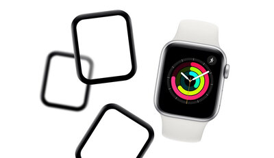 Sticlă protectoare 3D Mosh Tempered Glass Protector 0.5mm pentru Apple Watch Series 4/5/6/SE 40mm