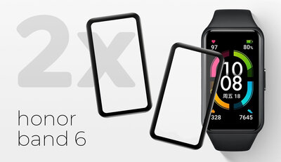 Sticlă protectoare 3D Mosh Tempered Glass Protector 0.5mm pentru Honor Band 6 (2 buc)