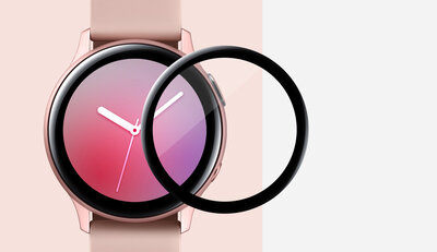 Sticlă protectoare 3D Mosh Tempered Glass Protector 0.5mm pentru Samsung Galaxy Watch Active2 40mm