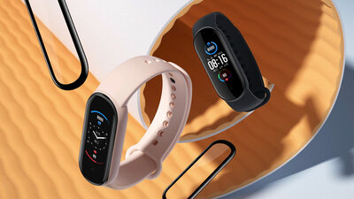 Sticlă de protecție 3D Mosh Tempered Glass Protector 0.5mm pentru Xiaomi Mi Band 5 (2 buc)