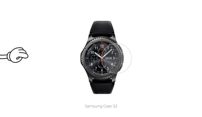 Sticlă de protecție Mosh Tempered Glass Protector 0.3mm pentru Samsung Gear S3