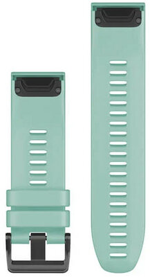 Curea din silicon Garmin 26mm (pentru Garmin Fenix 8/7X/6X (51mm), Tactix și altele), albastru, QuickFit + parte prelungită, 010-12905-00