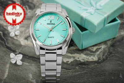 Festina Boyfriend 20622/D (în culoarea Tiffany Blue)
