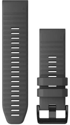 Curea de silicon Garmin 26mm (pro Garmin Fenix 8/7X/6X (51mm), Tactix aj.), culoarea gri V1, QuickFit