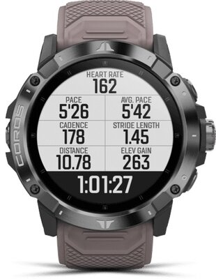 Coros Vertix 2 Obsidian / Silicone Band