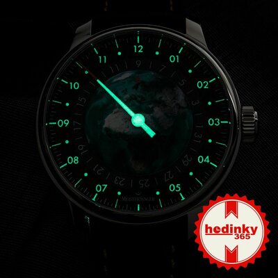 MeisterSinger Automatic ED-EARTH Planet Earth Limited Edition 500buc