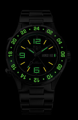 Ball Roadmaster Marine Automatic GMT COSC DG3030B-S2C-GR Limited Edition 1000buc