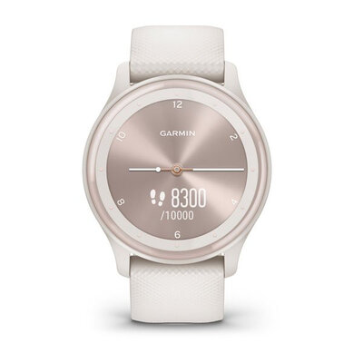Garmin Vivomove Sport Peach Gold/Ivory Band