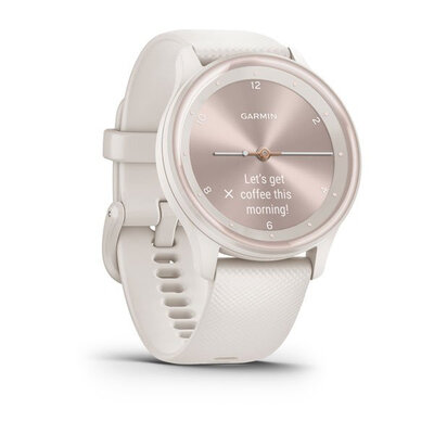Garmin Vivomove Sport Peach Gold/Ivory Band