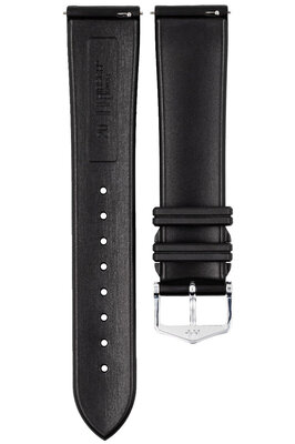 Curea din cauciuc Hirsch Hevea L 40458850-2, negru, cauciuc natural, lungime L, Quick Release