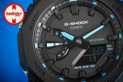 Casio G-Shock Original GA-2100-1A2ER Carbon Core Guard Utility Black Series