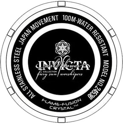 Invicta Wildflower Quartz 35mm 24536