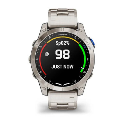 Garmin D2 Mach 1, Vented Titanium Bracelet (+ curea de rezervă)