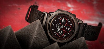 Garmin Tactix 7 Pro Solar Sapphire Ballistics Edition curea din nylon neagră (+ curea de rezervă)