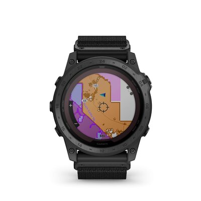 Garmin Tactix 7 Pro Solar Sapphire curea din nylon neagră (+ curea de rezervă)