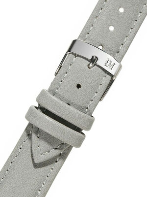Curea din piele Morellato Trend 5050C47.093 S, culoarea gri, material reciclat, Quick Release