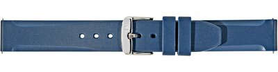 curea din cauciuc Morellato Lugano Rubber 5183556.061 M, albastru, Quick Release