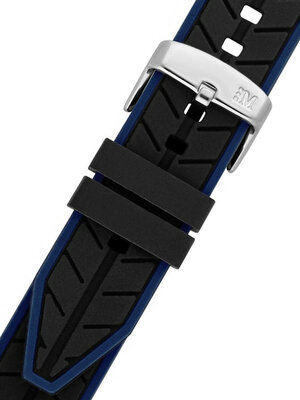 Curea de silicon Morellato Sesia M 4985187.862, culoarea albastră
