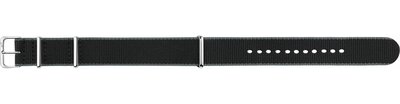Curea textilă Morellato Band 3972A74.806 M, negru, NATO