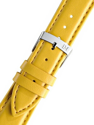 Curea din piele Morellato Gelso M 4219A97.097, culoarea galbenă, piele ecologică
