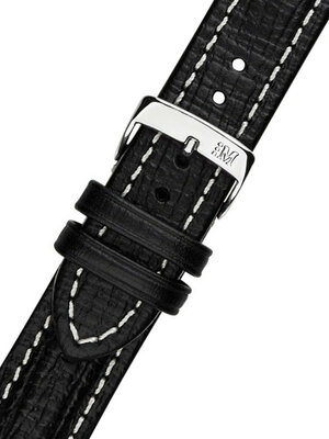 Curea negră din piele Morellato Tipo Breitling 2266632.819 M