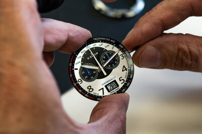 Edox Chronorally Chronograph 38001-tinnbu-bn BMW Limited Edition 2000buc (+ curea de rezervă)