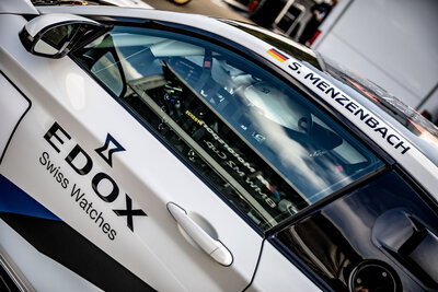 Edox Chronorally Chronograph 38001-tinnbu-bn BMW Limited Edition 2000buc (+ curea de rezervă)