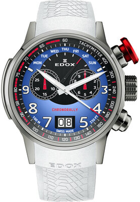 Edox Chronorally Quartz Chronograph 38001 TINR BUDN BMW Limited Edition 2000pcs (+ curea de schimb)