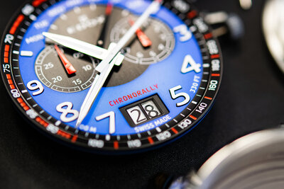 Edox Chronorally Quartz Chronograph 38001 TINR BUDN BMW Limited Edition 2000pcs (+ curea de schimb)