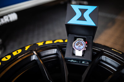 Edox Chronorally Quartz Chronograph 38001 TINR BUDN BMW Limited Edition 2000pcs (+ curea de schimb)