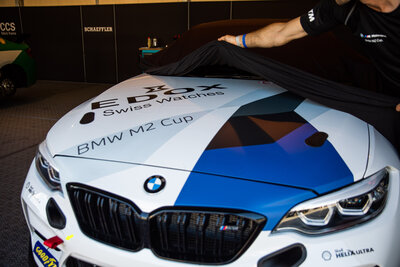 Edox Chronorally Quartz Chronograph 38001 TINR BUDN BMW Limited Edition 2000pcs (+ curea de schimb)