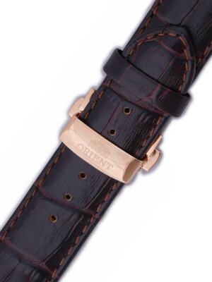 Curea din piele Orient UDCVWRT 24mm (pentru model FETAC), maro