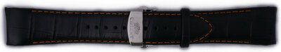 Curea din piele Orient UDCYPSB 23mm (pentru model CFT00), negru
