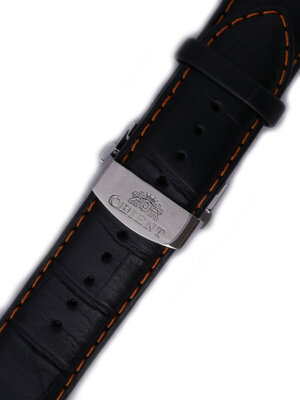 Curea din piele Orient UDCYPSB 23mm (pentru model CFT00), negru