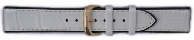 Curea din piele Orient UDDKUGW 19mm (pentru model CDB01), albă