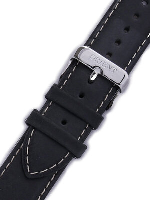 Curea din piele Orient UDEANSB 22mm (pentru model FEM7A), neagră