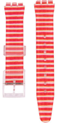 Curea din plastic Ricardo Barletta 17mm (pentru Swatch), colorată V2
