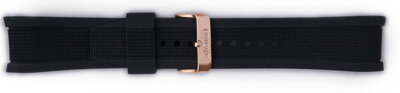 Curea din silicon Orient VDEADRB 24mm (pentru modelele FTD10, FUNC7), neagră