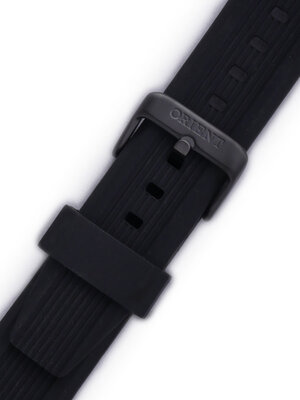 Curea din silicon Orient VDESB0B 22 mm (pentru modelele FTW01, FUNE9), neagră