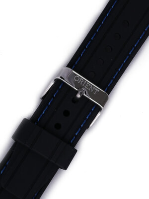 Curea din silicon Orient VDFCKSX 22mm (pentru model FUNG3), neagră