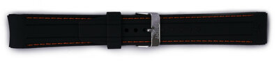 Curea din silicon Orient VDFCKSZ 22mm (pentru model FUNG3), neagră