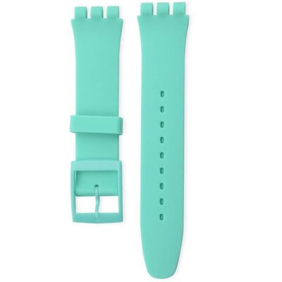 Curea din silicon Ricardo Barletta 19mm (pentru Swatch), albastru V1