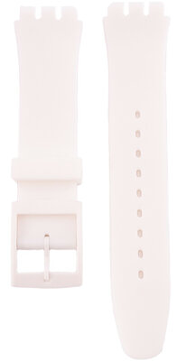 curea din silicon Ricardo Barletta (pentru Swatch), alb