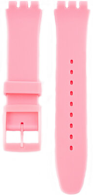 Curea din silicon Ricardo Barletta (pentru Swatch), roz