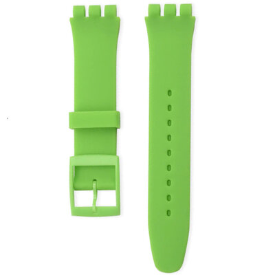 Curea din silicon Ricardo Barletta (pentru Swatch), verde