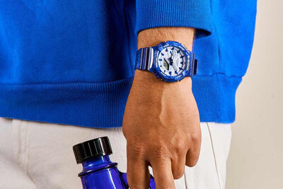 Casio G-Shock Original GA-2100BWP-2AER Blue Porcelain Edition