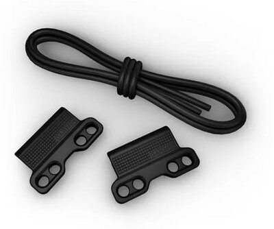 curea din silicon Garmin 26mm Bungee Mount (pentru Garmin Fenix 8/7X/6X (51mm), Tactix și altele), negru, QuickFit, 010-13249-02