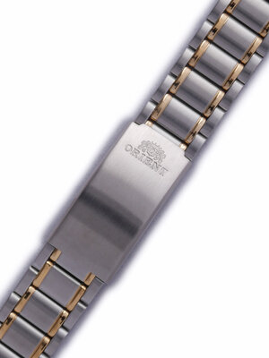 Brățară din oțel inoxidabil Orient KCDQBS0 20mm (pentru model FEU00), bicolor