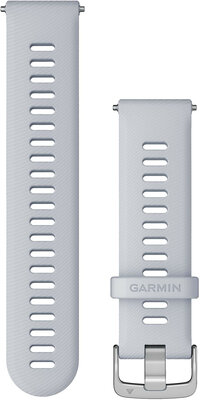 Curea de silicon Garmin 22mm (pro Venu, Forerunner 255, Vívoactive 4 aj.), culoarea albă, Quick Release